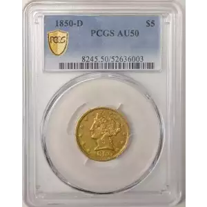 1850-D $5 (3)