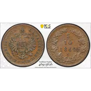 1860-V 5/10 Kr, BN (2)