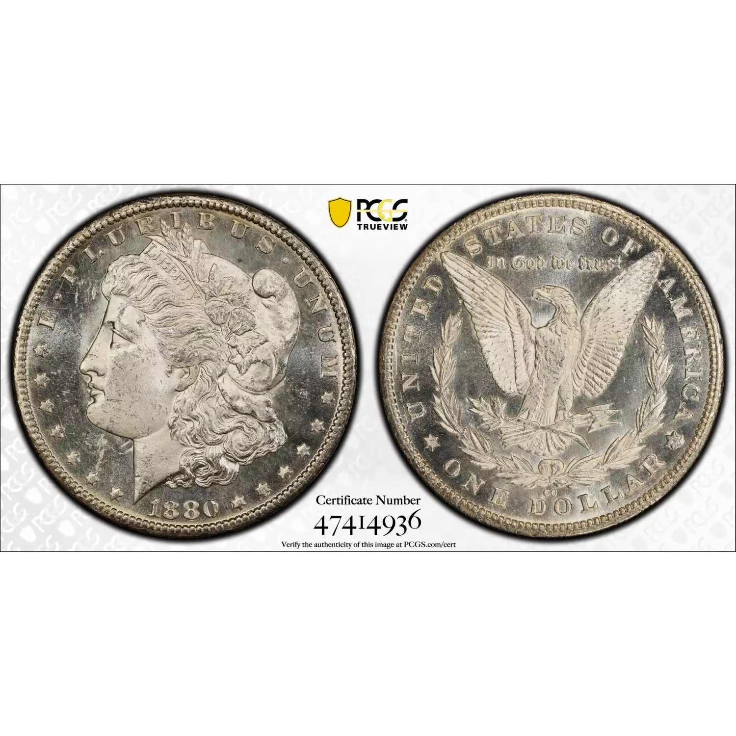1880-CC $1, PL