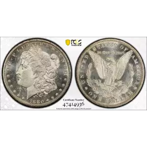 1880-CC $1, PL