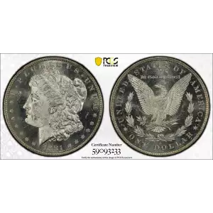 1881-O $1, PL