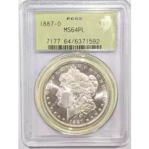 1887-O $1, PL