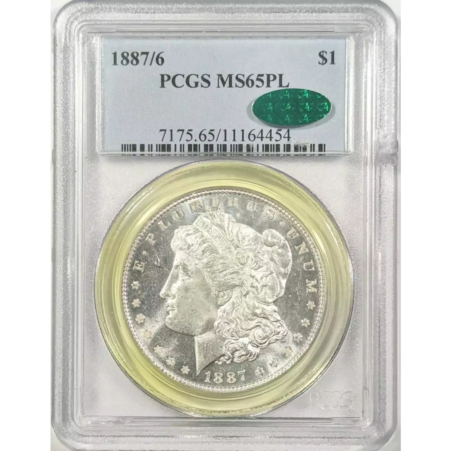 1887/6 $1, PL