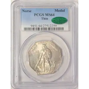 1925 AR Medal Norse American, Thin (2)