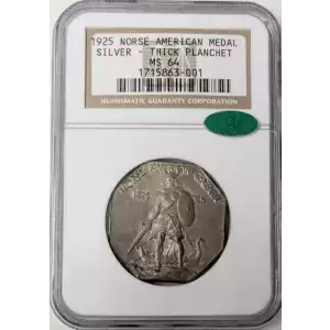 1925 NORSE THICK SILVER