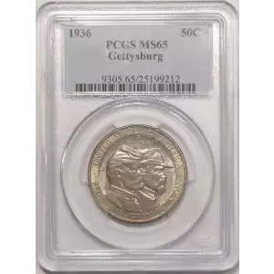 1936 50C Gettysburg