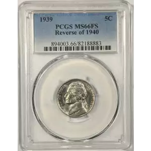 1939 5C Reverse of 1940, FS