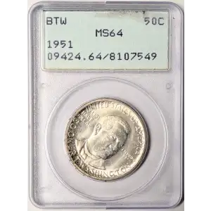 1951 50C Booker T. Washington