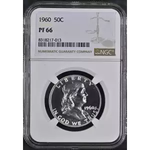 1960 Proof Franklin Half Dollar - NGC PF66 (3)