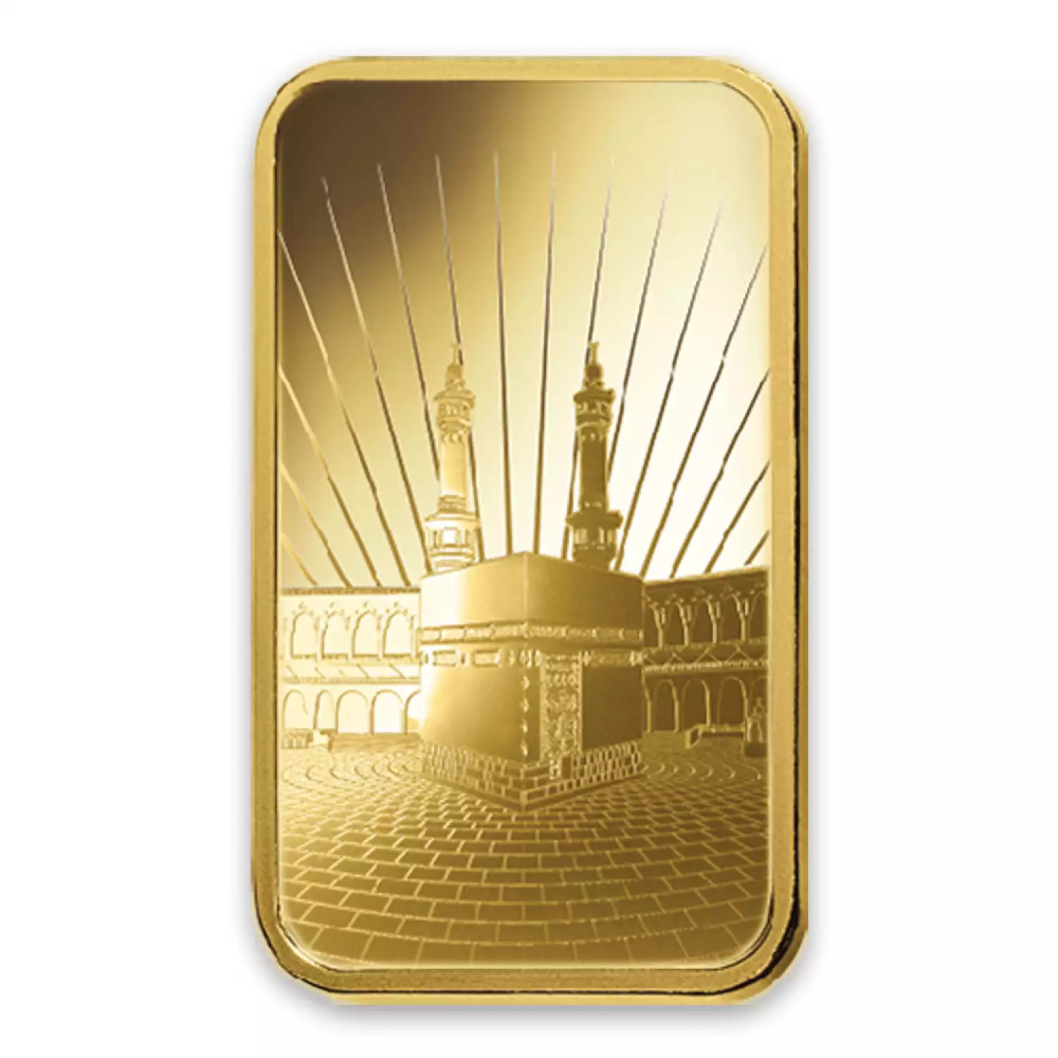 1oz PAMP Gold Bar - Ka `Bah. Mecca (2)