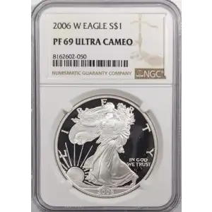 2006 Proof Silver Eagle - NGC PF69 Ultra Cameo (2)