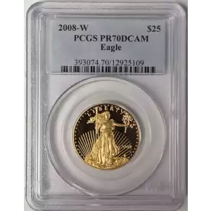 2008-W $25 Gold Eagle, DCAM (2)