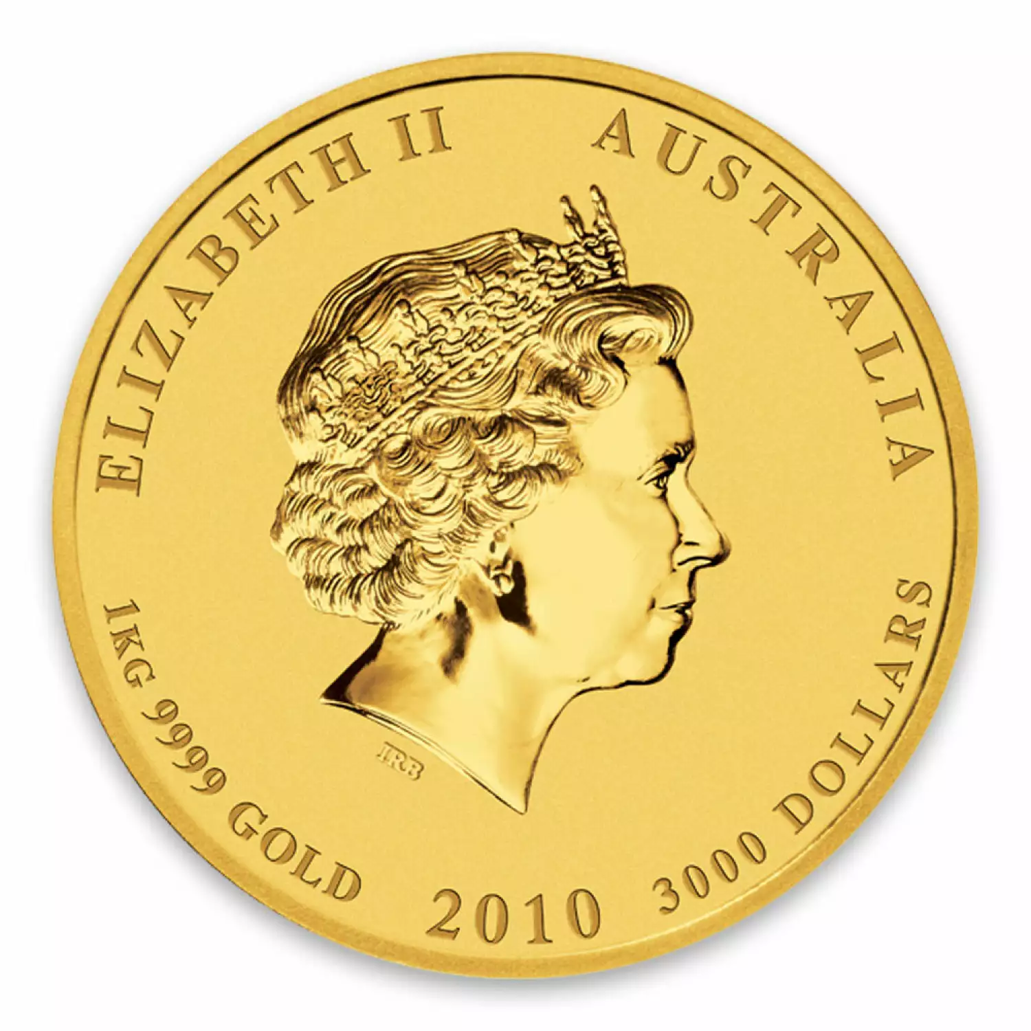 2010 1kg Australian Perth Mint Gold Lunar II: Year of the Tiger (2)