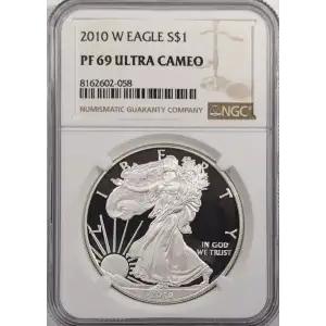 2010 Proof Silver Eagle - NGC PF69 Ultra Cameo (2)