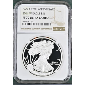2011 W EAGLE 25TH ANNIVERSARY ULTRA CAMEO (2)