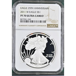 2011 W EAGLE 25TH ANNIVERSARY ULTRA CAMEO (2)