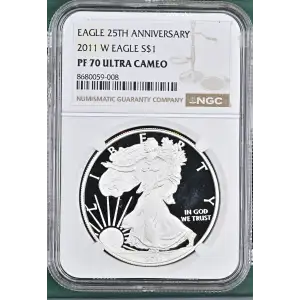 2011 W EAGLE 25TH ANNIVERSARY ULTRA CAMEO (2)