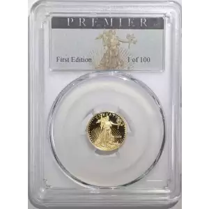 2019-W $5 Gold Eagle Premier 1 of 100, DCAM