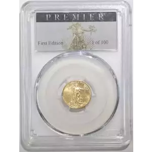 2021 $5 Gold Eagle - Type 1 Premier 1 of 100