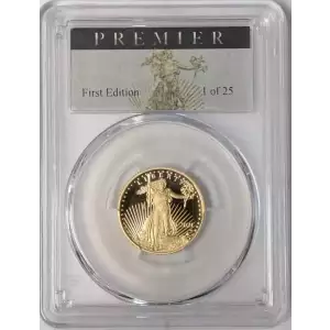 2021-W $10 Gold Eagle - Type 2 Premier 1 of 25, DCAM