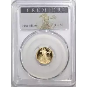 2022-W $5 Gold Eagle Premier 1 of 50, DCAM