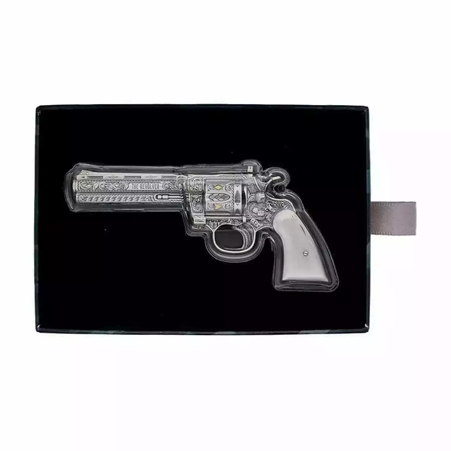 2023 Chad Revolver Gun Shaped 2oz Silver Coin In Capsule Morton
