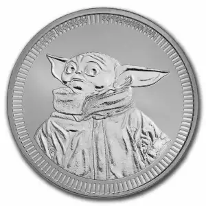 2023 Niue Grogu Baby Yoda 1 oz Silver Coin - In Capsule