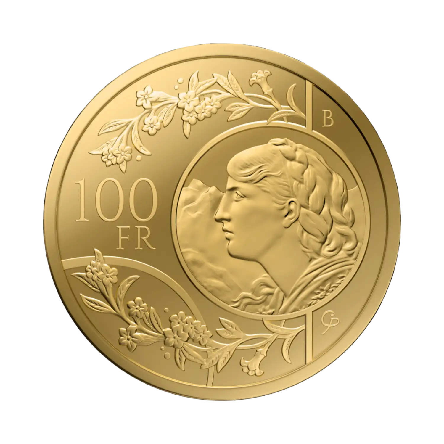 2025 1 oz - 100 Years 100-Franc Vreneli Gold Coin - Morton Grove Coin