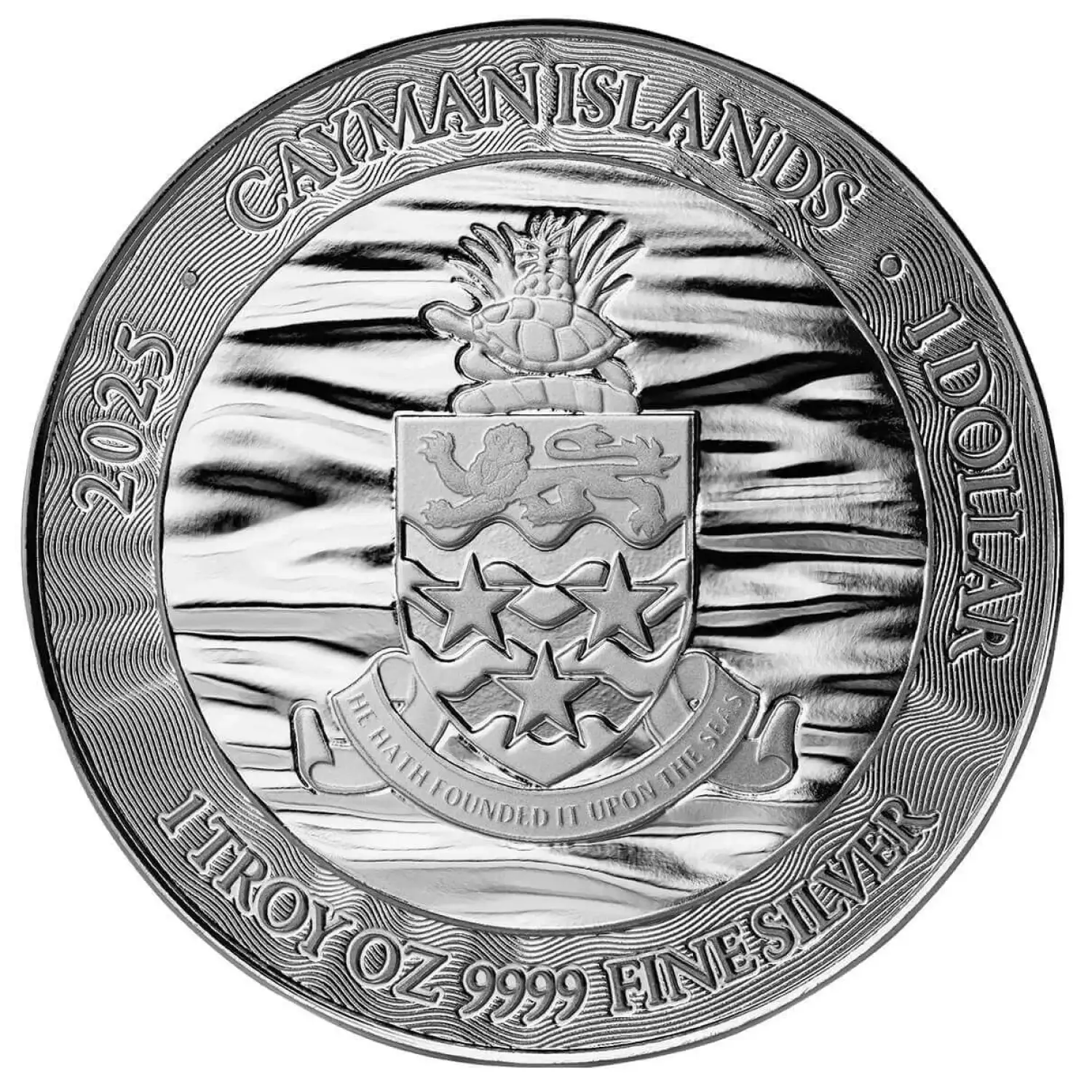 2025 1 oz Stingray - Cayman Islands Silver Coin - Morton Grove Coin