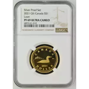 CANADA Aureate-Bronze Plated Nickel DOLLAR