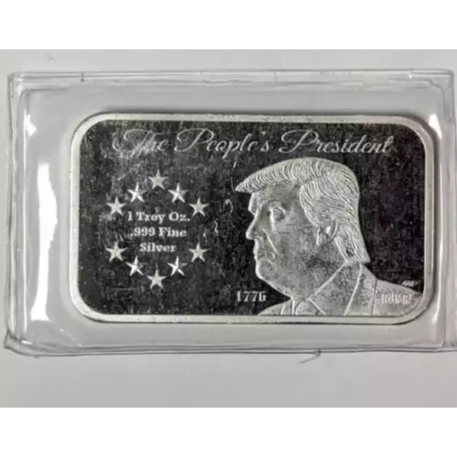 Donald Trump 1 oz .999 Silver Bar - The People's President (2)