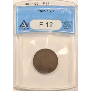 Half Cent Draped Bust-1800-08 -Copper