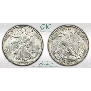 Half Dollars---Liberty Walking 1916-1947 -Silver- 0.5 Dollar