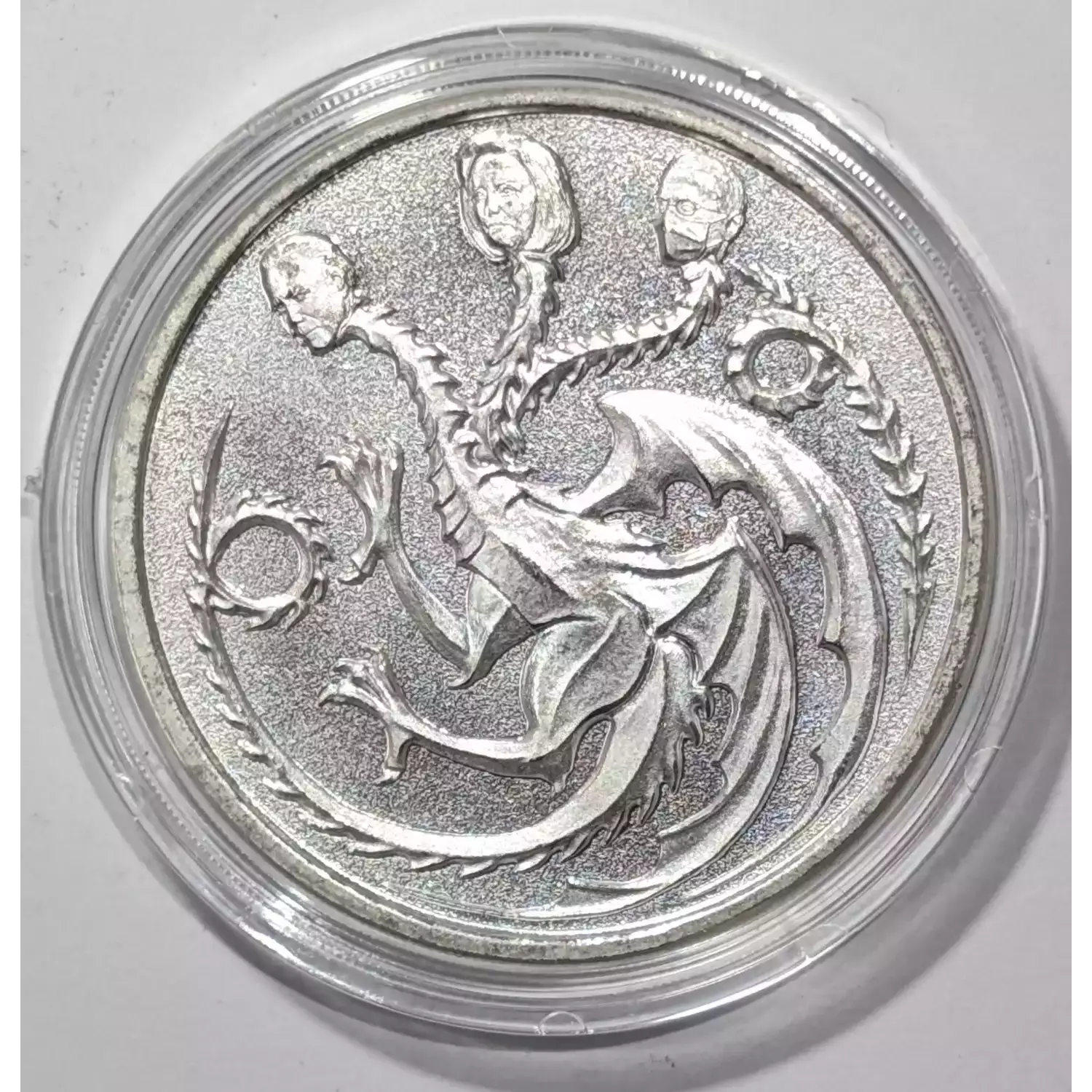 Inflation is Coming 1 oz .999 Silver Round Biden, Fauci, Pelosi - In Capsule