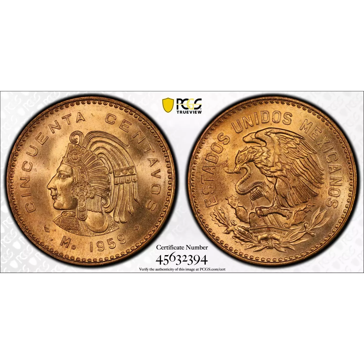 MEXICO Bronze 50 CENTAVOS (2)