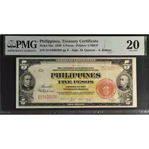 Philippines, Treasury Certificate