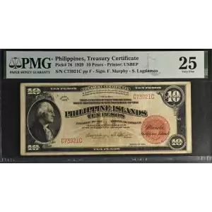 Philippines, Treasury Certificate