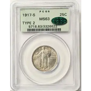 1917-S 25C Type 2