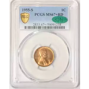 1955-S 1C, RD (2)