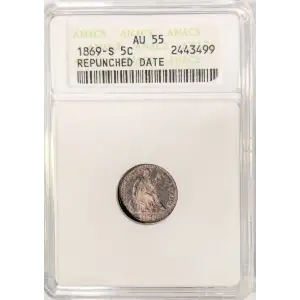 Half Dimes---Liberty Seated 1837-1873-Silver- 0.5 Dime