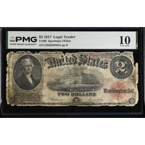 $2  Small Red, scalloped Legal Tender Issues 60 (2)