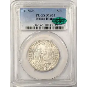 1936-S 50C Rhode Island